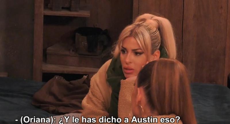 Oriana Marzoli se sorprende ante la íntima confesión de Fran