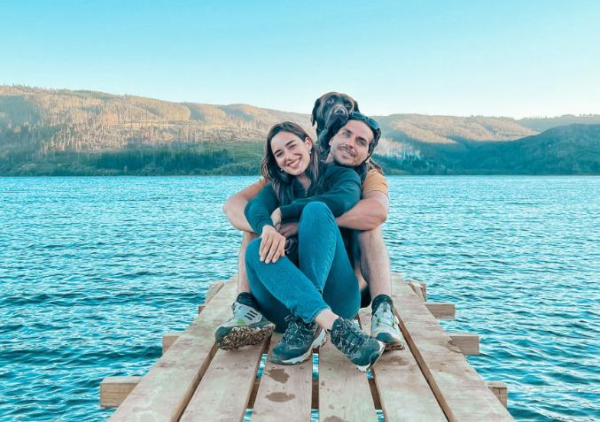 Pangal Andrade y Meli Noto encantaron a sus seguidores con romántico registro desde Brasil.