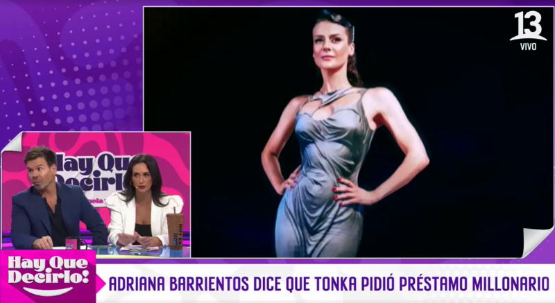 ¿ Tonka Tomicic pidió un millonario crédito para comprarse un auto de lujo?