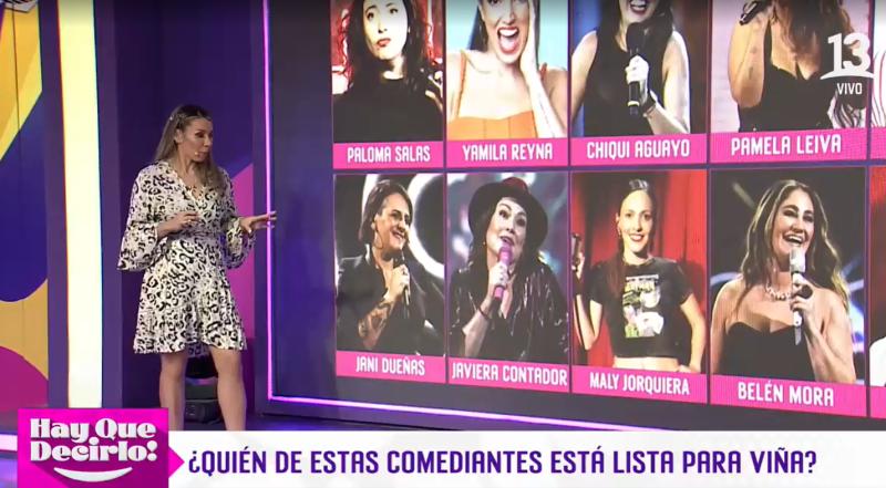 Cecilia Gutiérrez reveló qué humorista se negó a ir al Festival de Viña 2025.