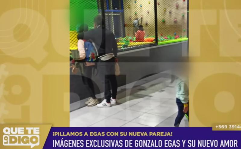 Gonzalo Egas fue captado junto a su supuesta nueva pareja.