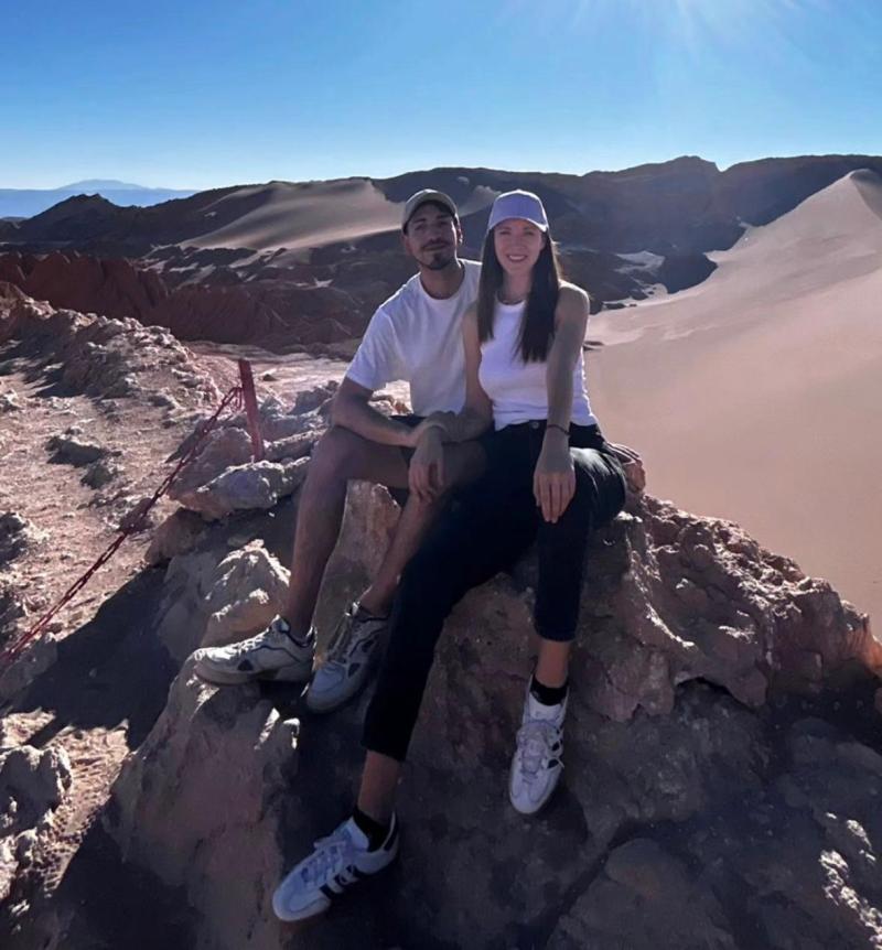 Carla Jara y Diego Urrutia.