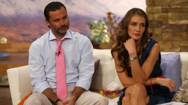 Carola de Moras y Felipe Camiroaga.