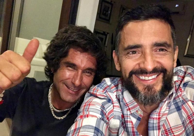 Los hermanos Nicolás y Claudio Iturra