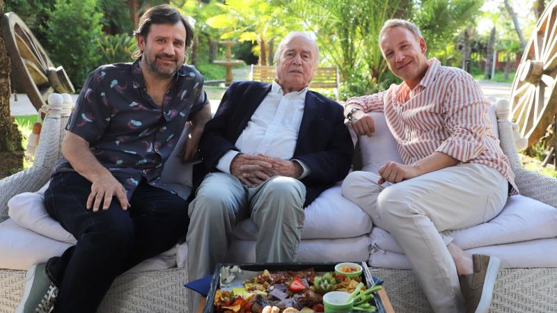 Jaime Vadell y Martín Cárcamo en De Tú a Tú