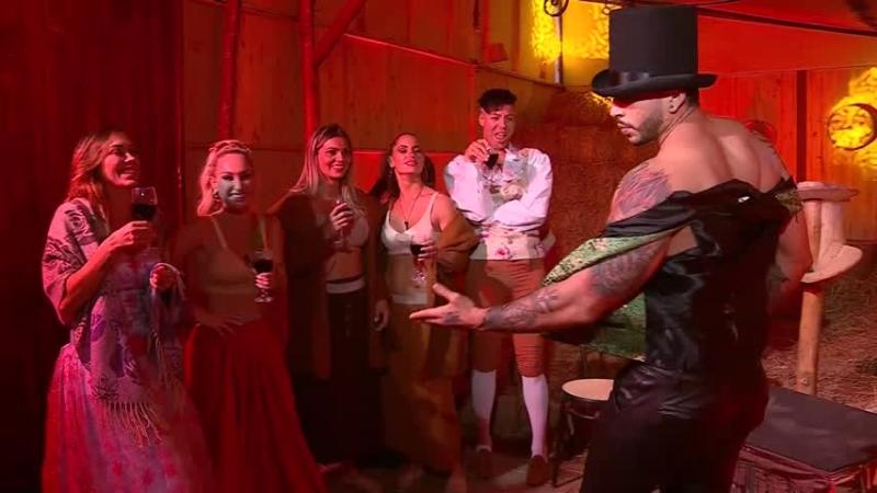 Daniela Colett, durante la dinámica exclusiva para mujeres.