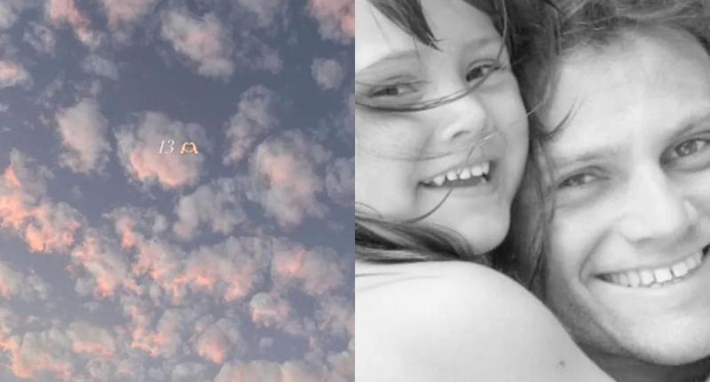 Andrea Sanhueza y Martina recuerda a Roberto Bruce - Instagram