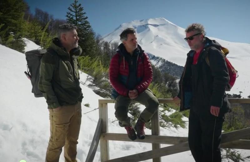 Felipe Braun junto a Martín del Río y Diego Muñoz.