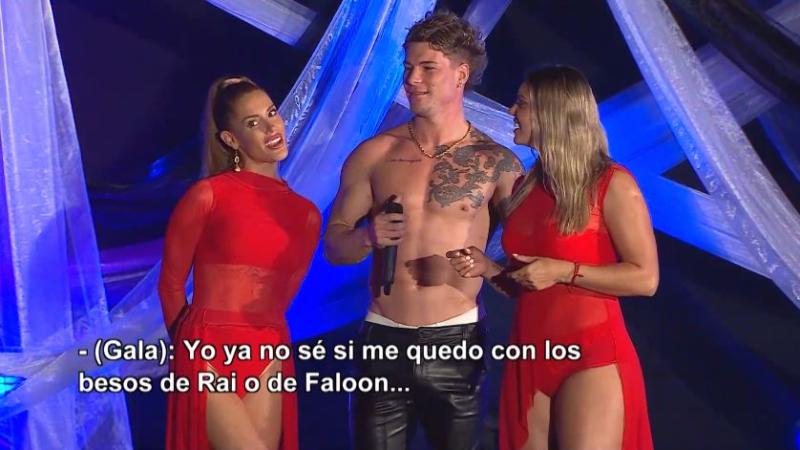 Rai, Gala y Faloon en una actividad de Ganar o Servir