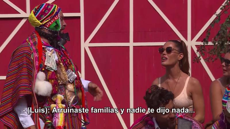 Luis Mateucci y Gala discuten en Ganar o Servir