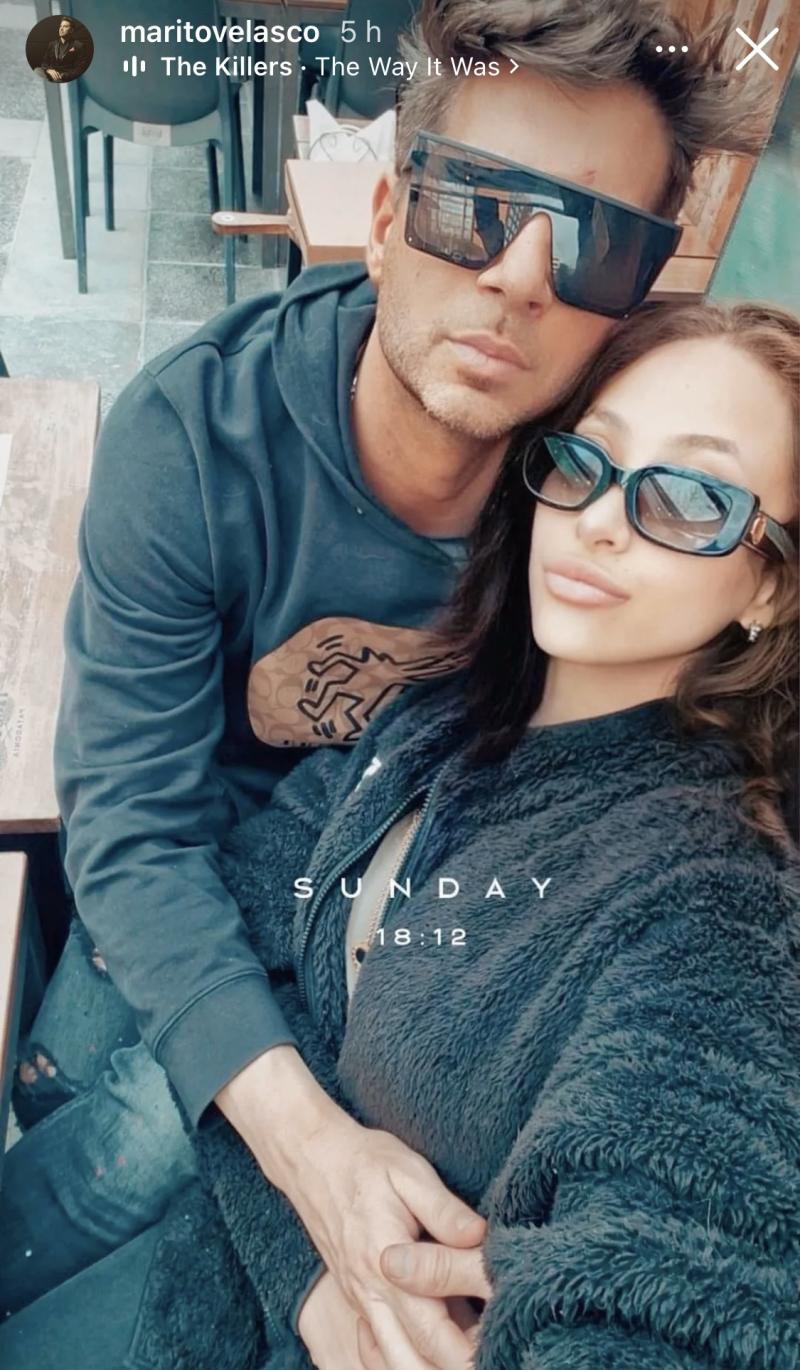 Mario Velasco y Estefi Marquis - Instagram