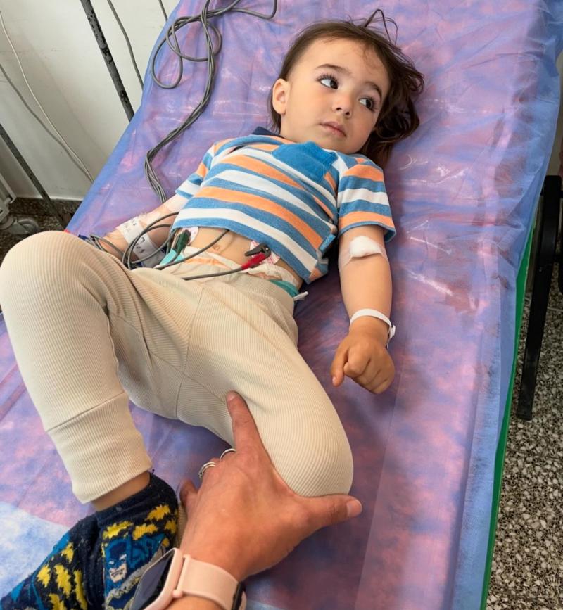 Vitto, hijo menor de Janis Pope y Diego Dellacasa - Instagram