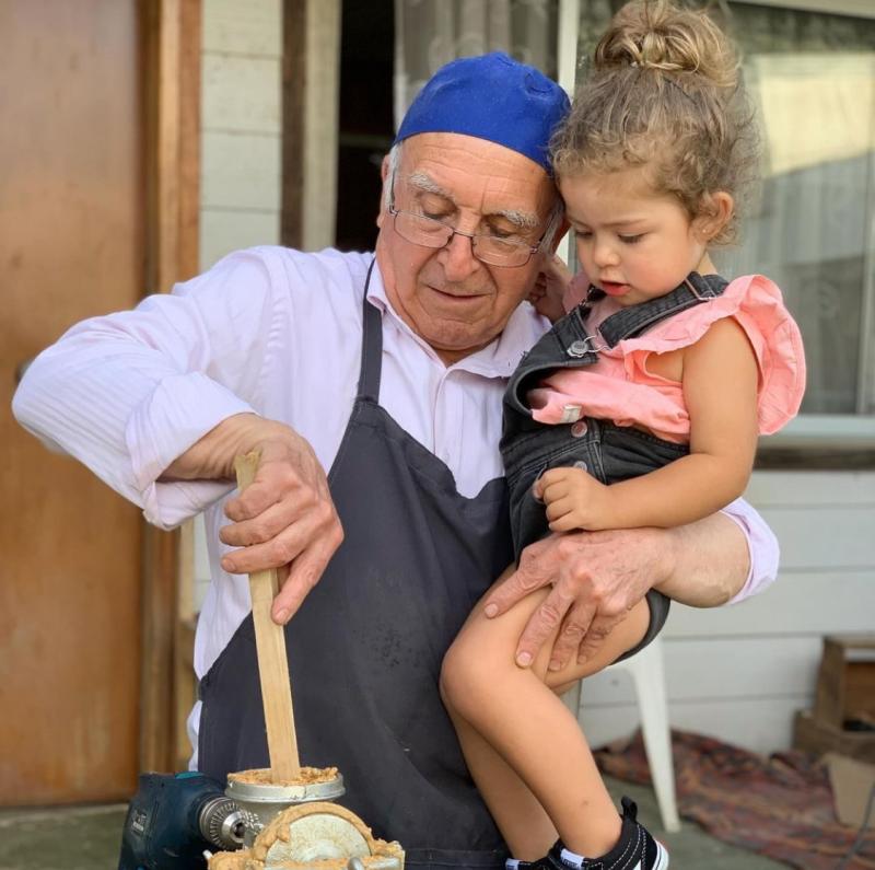 Claudio Castellón despide a su padre - Instagram