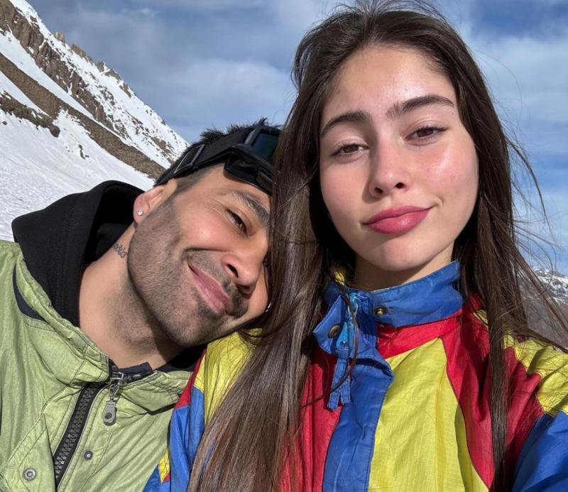 Luis Jiménez y su hija Isidora - Instagram