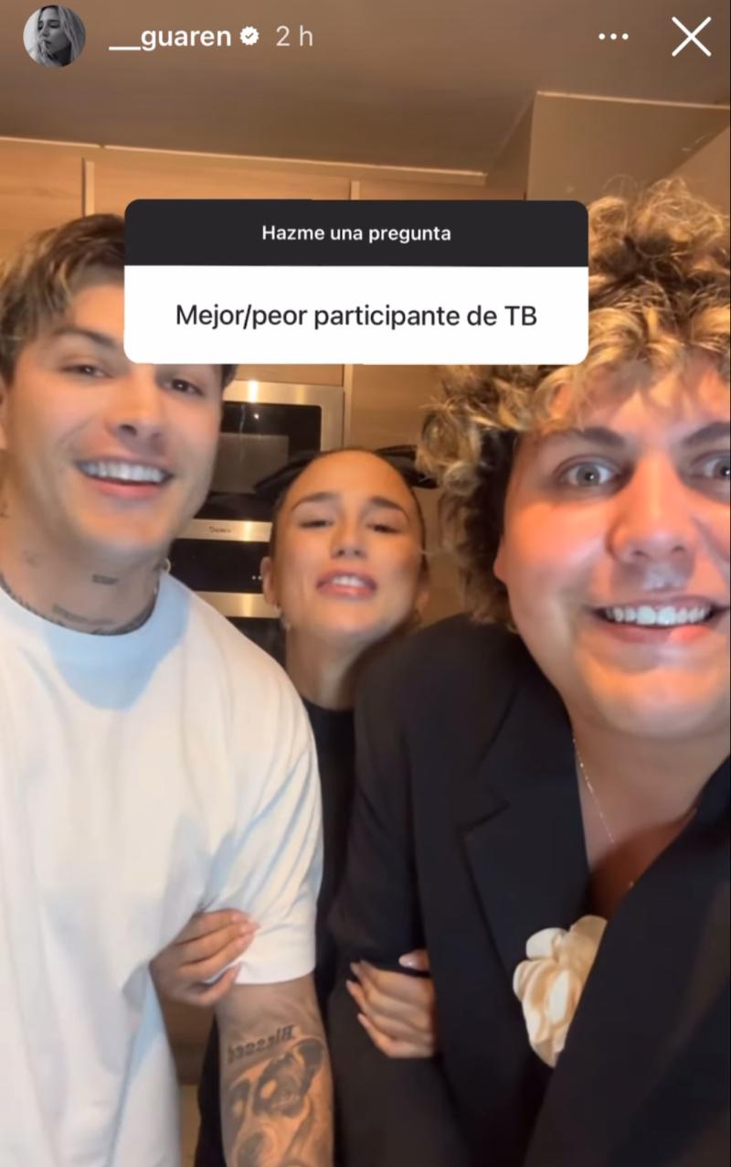 Nicolás Solabarrieta, Guarén y Simón de la Costa - Instagram