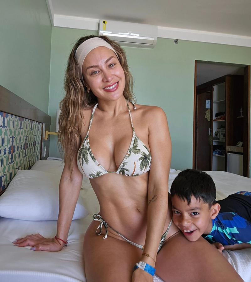 Sabrina Sosa y su hijo Gaspar - Instagram