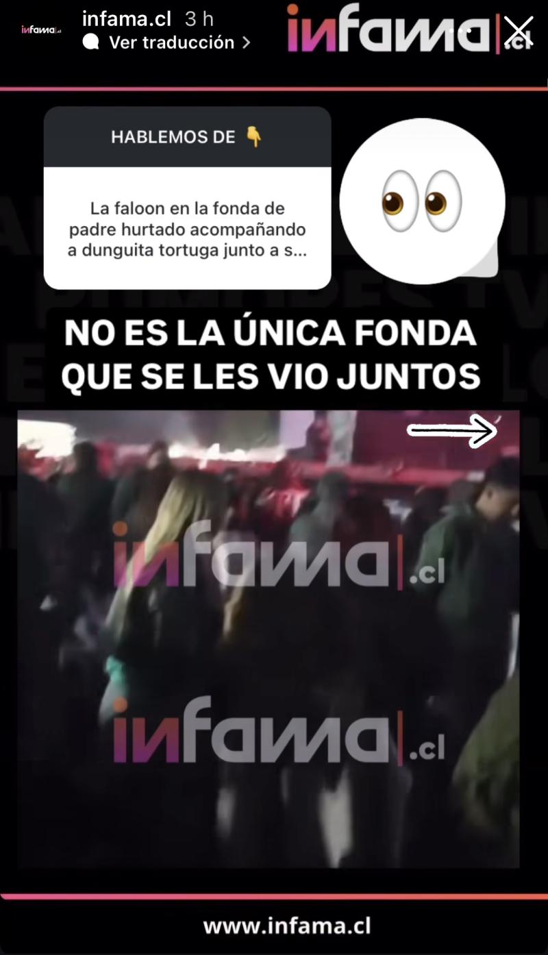 Faloon Larraguibel habría sido vista con Dunga - Infama