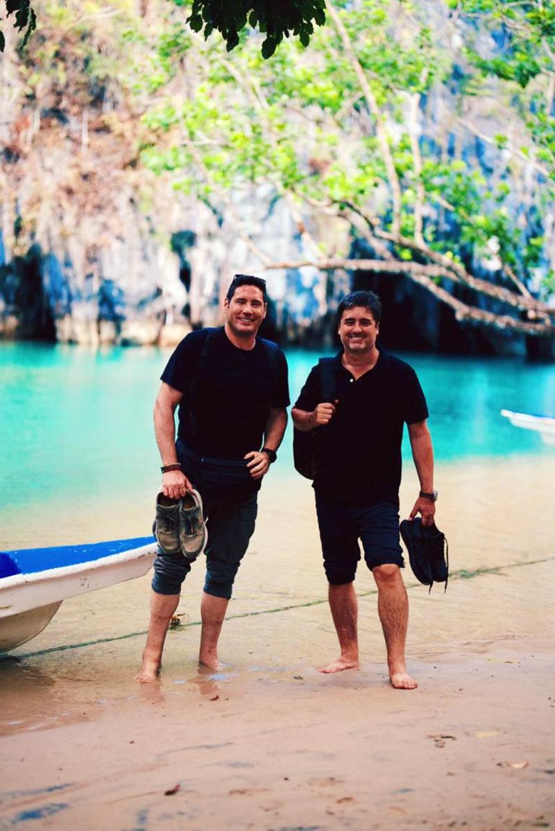 Jorge Zabaleta y Francisco Saavedra en "Socios por el mundo 3"