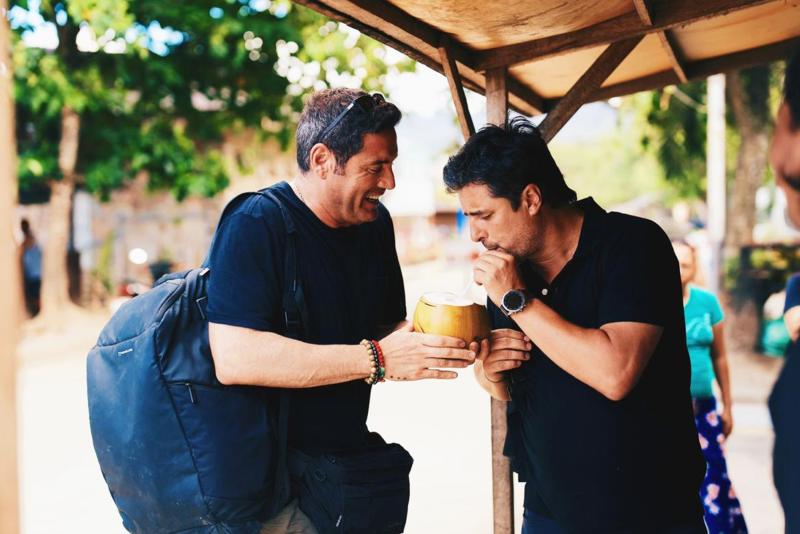 Francisco Saavedra y Jorge Zabaleta en "Socios por el mundo 3"