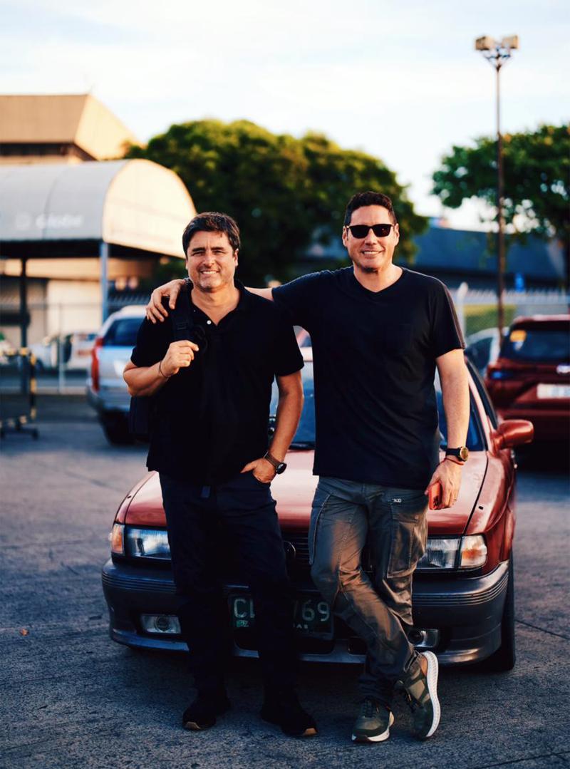 Jorge Zabaleta y Francisco Saavedra en "Socios por el mundo 3"