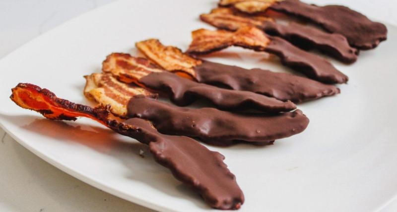 Chocolate bacon