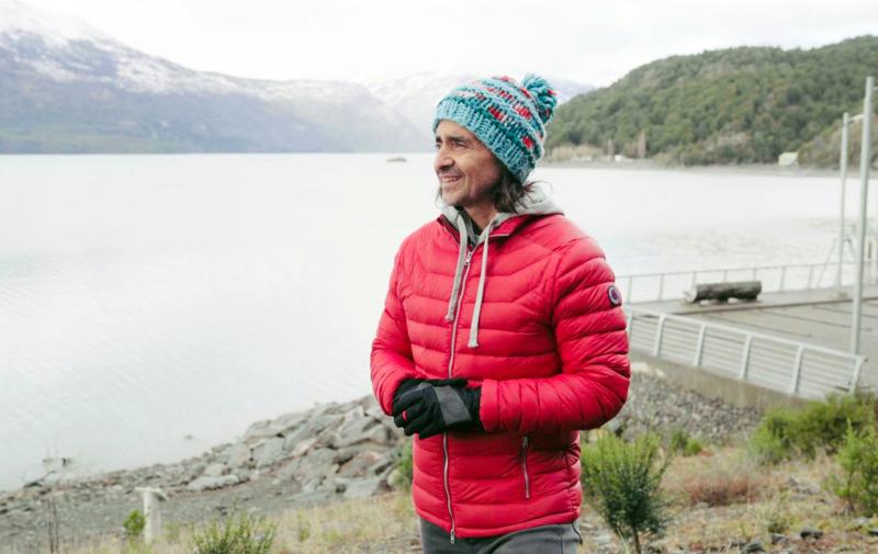 Hermano de Claudio Iturra, Nicolás en "La Ruta de la Patagonia"