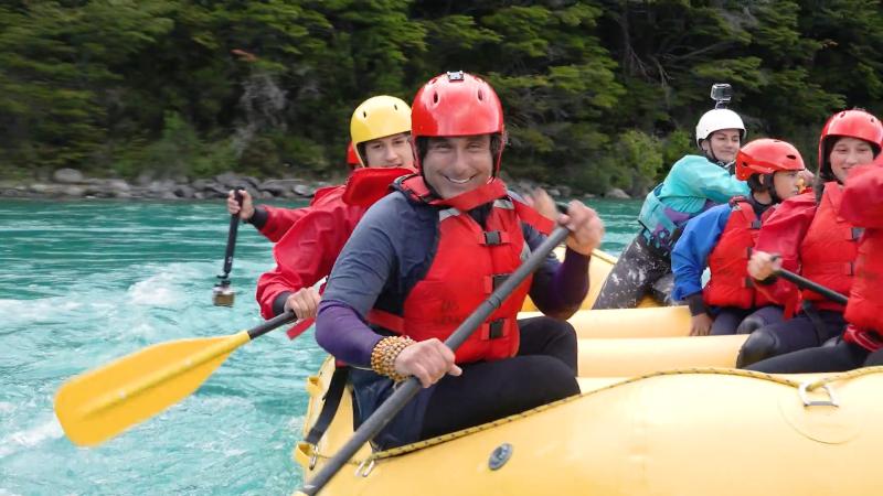 Claudio Iturra en La Ruta de la Patagonia