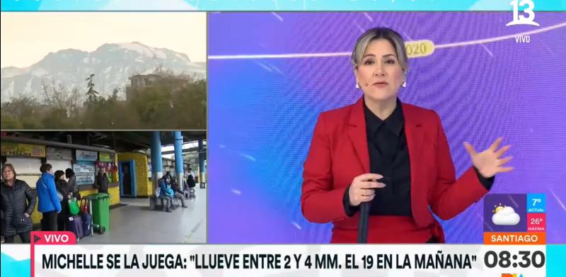 ¿Lluvia en Fiestas Patrias? Michelle Adam reveló qué día lloverá esta semana