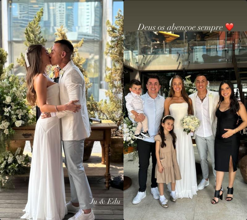 Matrimonio de Eduardo Vargas y Juliana Peixoto