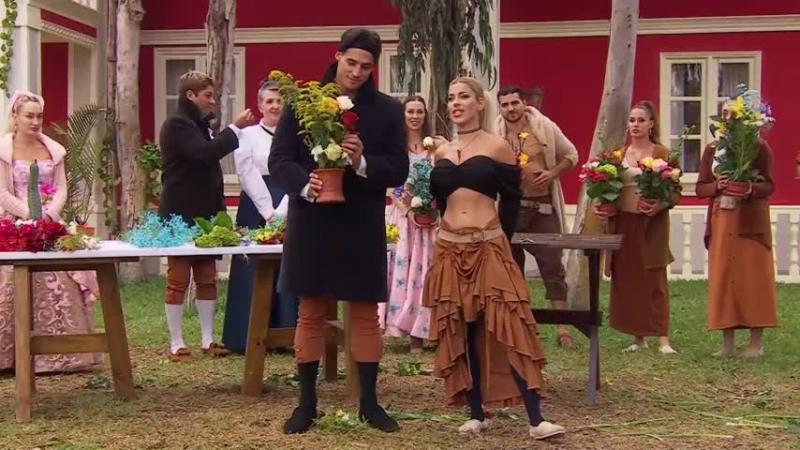 Oriana se mostró ofendida con la reacción de Facundo.