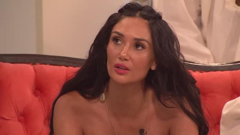 Pamela Díaz, en el momento de sus confesiones.