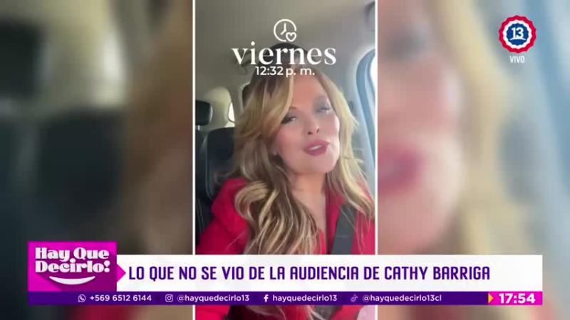 Pamela Díaz critica a Cathy Barriga.