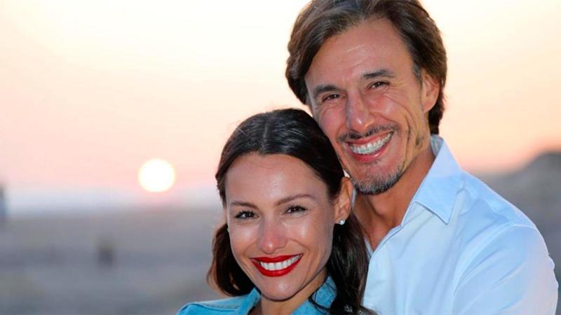 Pampita y Roberto García Moritán.