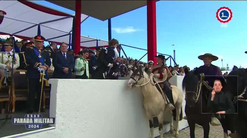 Presidente Gabriel Boric - Parada Militar 2024.