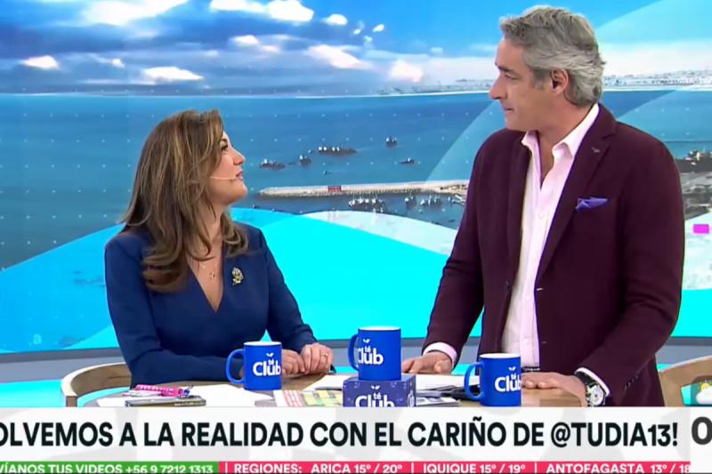 José Luis Repenning y Priscilla Vargas en "Tu Día" sin Michelle Adam