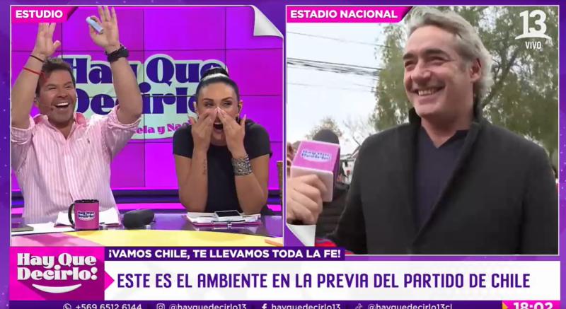 Rodrigo Gallina se encontró con José Luis Repenning en el Estadio Nacional