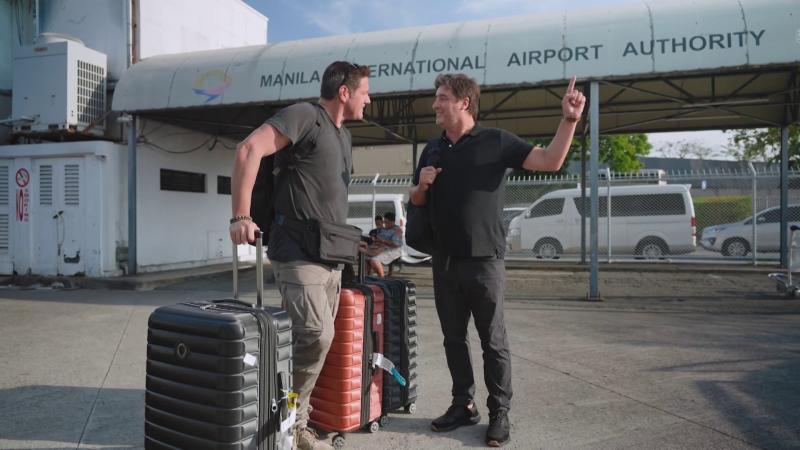 Jorge Zabaleta y Francisco Saavedra en "Socios por el mundo 3"
