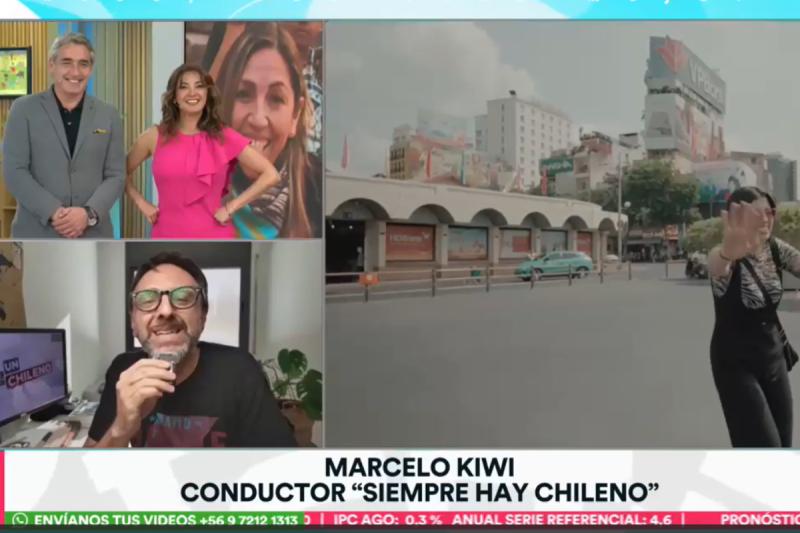 Marcelo Kiwi de "Siempre hay un chileno" en "Tu Día"