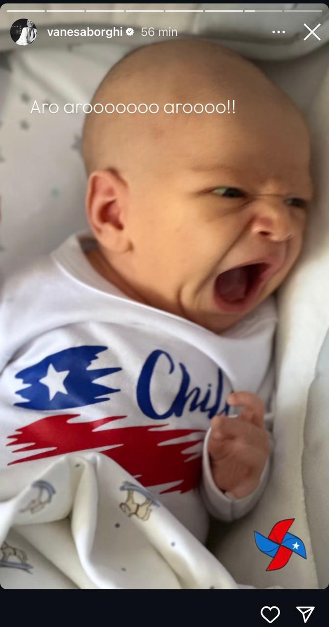 Vanesa Borghi comparte fotografía de Teo.