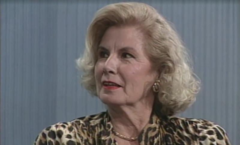 Alicia Puccio junto a Don Francisco