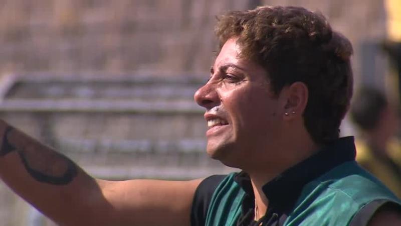 Botota en su día de furia.