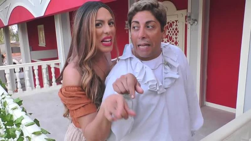 Botota y Sabélo durante la dinámica Destilando veneno.