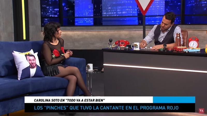 Carolina Soto admitió romance con ex chicos 'Rojo'.