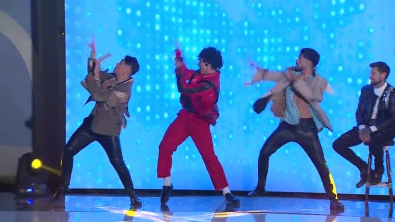 Facundo imitó a Michael Jackson.