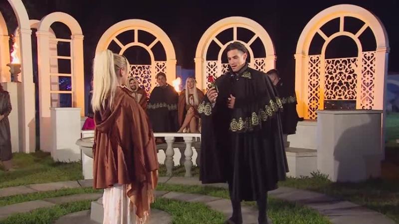 El momento entre Facundo y Oriana, durante el Cara a Cara de Ganar o Servir.