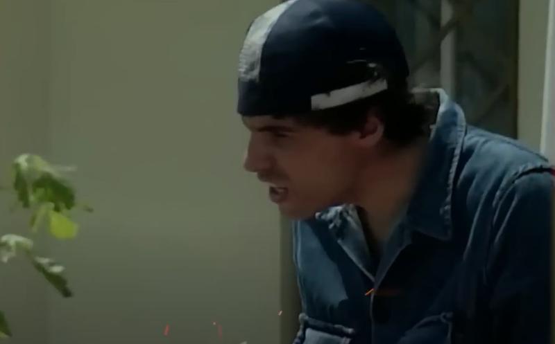 Fernando Larraín en "Semidiós" 1988