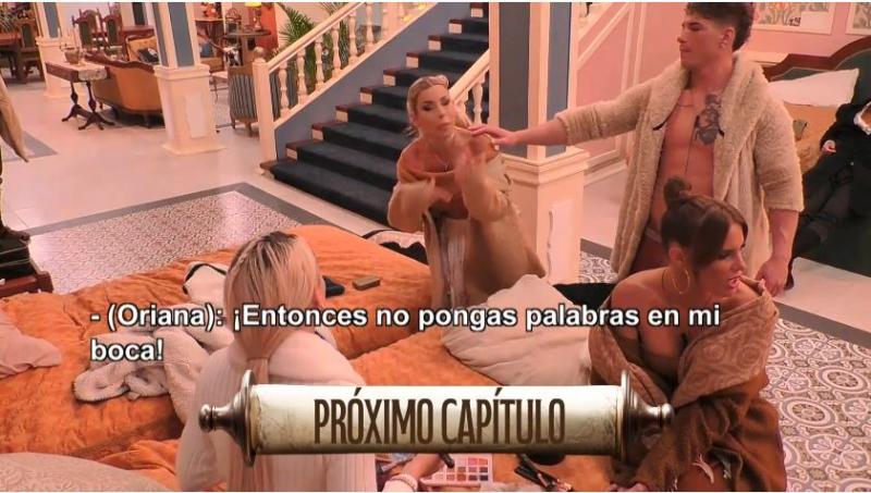 Oriana y Fran discutirán