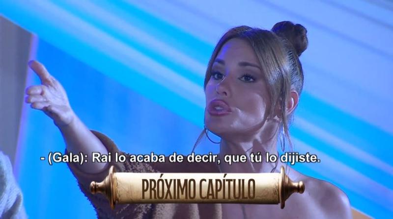 Gala se alterará en Ganar o Servir