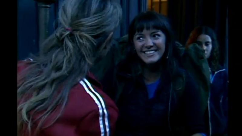 Lorena Berríos en "La Granja" Canal 13