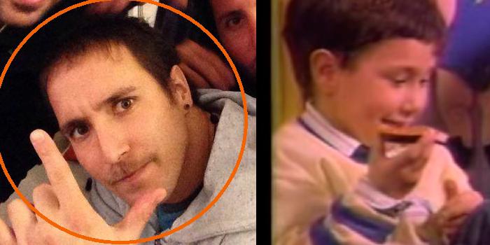 Juan Francisco Parrochia, uno de los protagonistas del recordado comercial de "Manjar Colún"